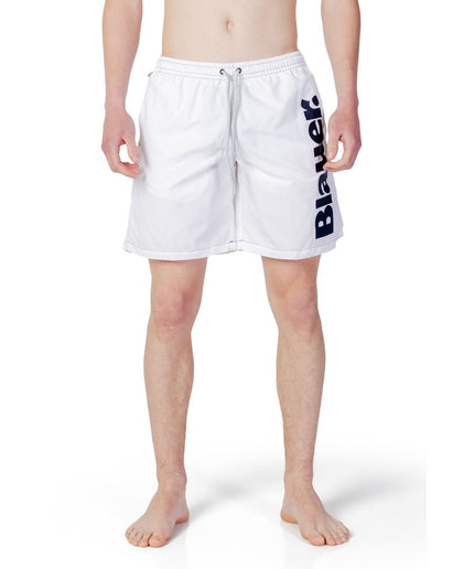 Blauer White Polyester Swimwear