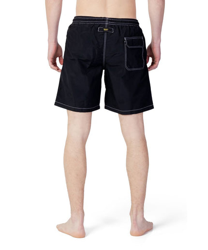 Blauer Black Polyester Swimwear