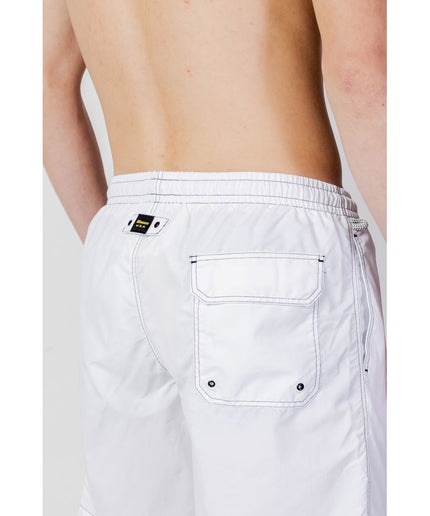 Blauer White Polyester Swimwear