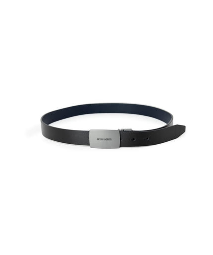 Antony Morato Black Leather Belt