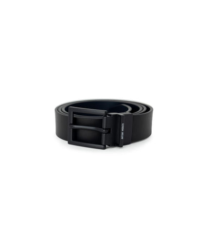 Antony Morato Black Leather Belt