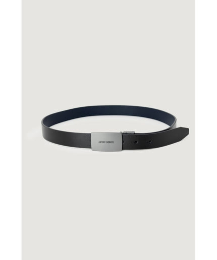 Antony Morato Black Leather Belt