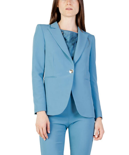 Rinascimento Turquoise Polyester Suits & Blazer