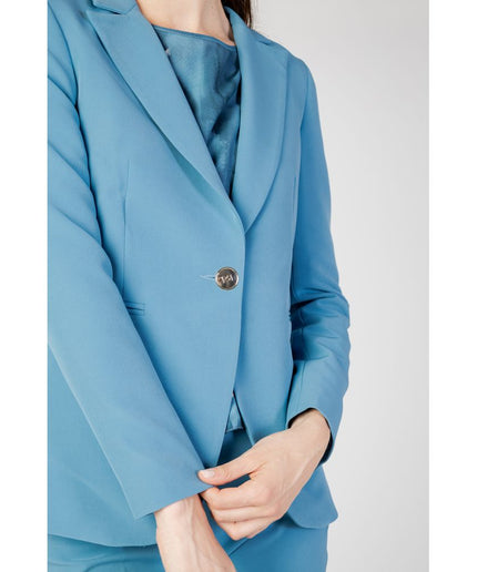 Rinascimento Turquoise Polyester Suits & Blazer