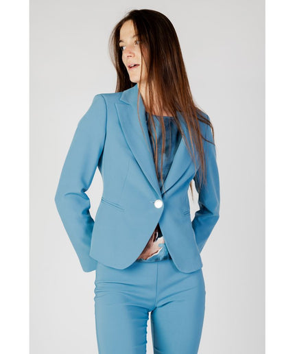 Rinascimento Turquoise Polyester Suits & Blazer