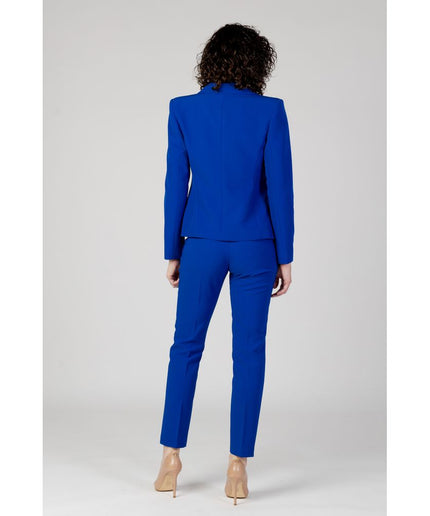 Rinascimento Blue Polyester Suits & Blazer