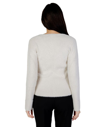 Morgan De Toi Cream Polyamide Sweater