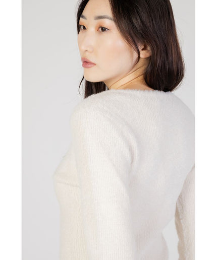 Morgan De Toi Cream Polyamide Sweater