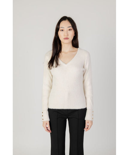 Morgan De Toi Cream Polyamide Sweater