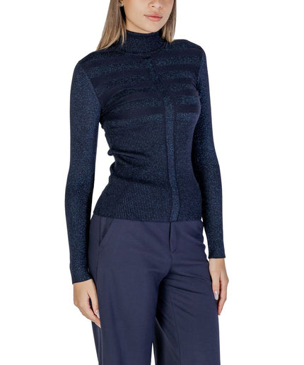 Morgan De Toi Blue Viscose Sweater