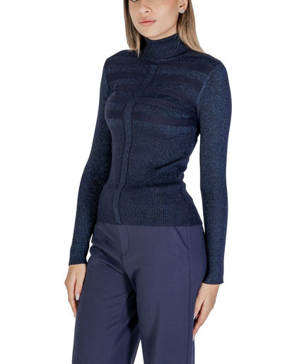 Morgan De Toi Blue Viscose Sweater