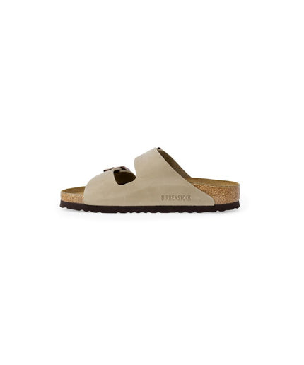 Birkenstock Beige Leather Sandal