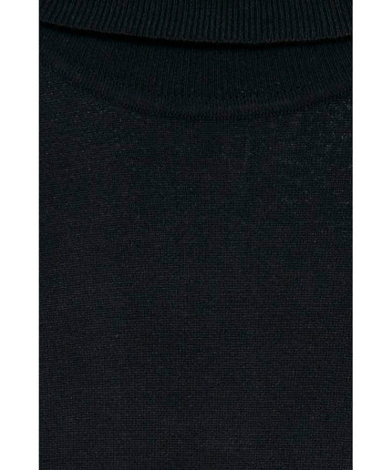 ICHI Black Viscose Sweater