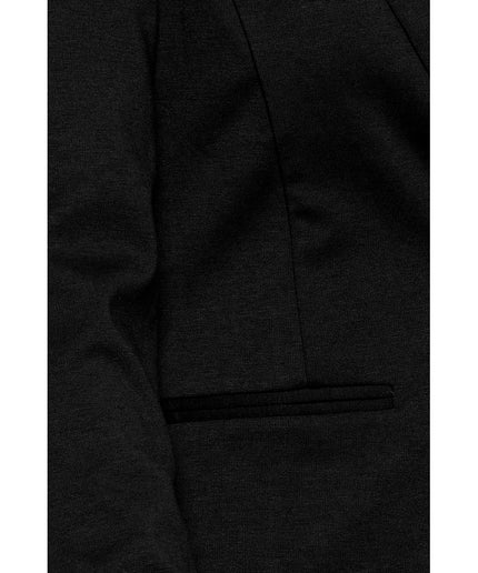 ICHI Black Polyester Suits & Blazer