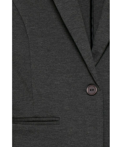 ICHI Gray Polyester Suits & Blazer