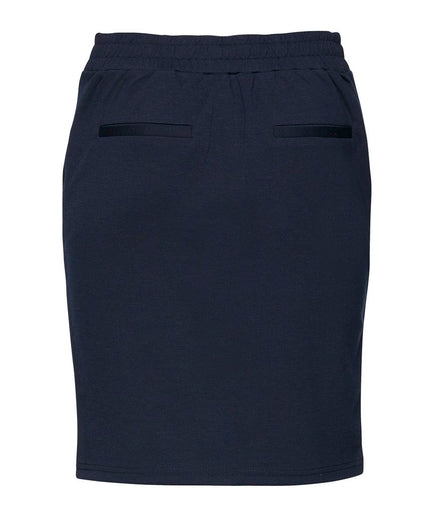 ICHI Blue Polyester Skirt