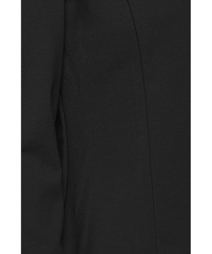 ICHI Black Polyester Suits & Blazer