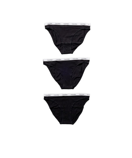 Calvin Klein Underwear Black Cotton Underwear