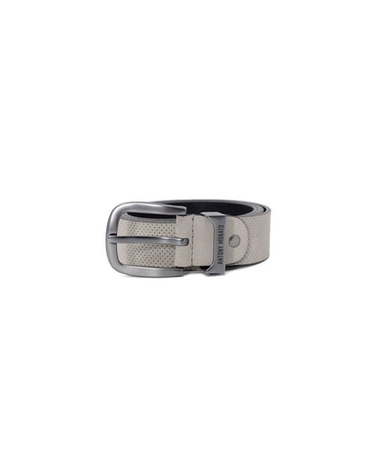 Antony Morato White Leather Belt