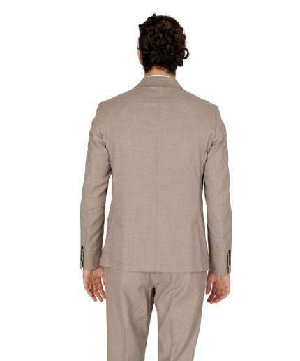 Antony Morato Beige Polyester Suit