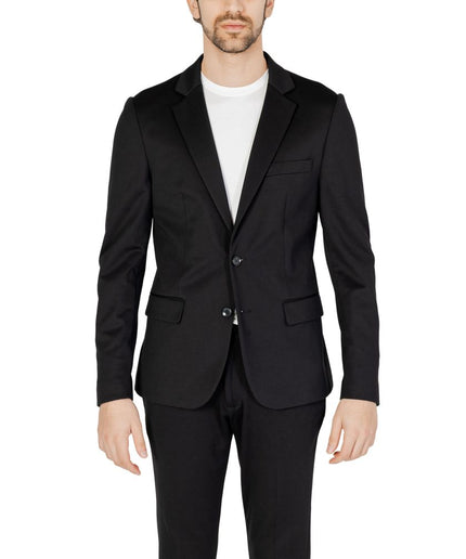 Antony Morato Black Polyester Suit