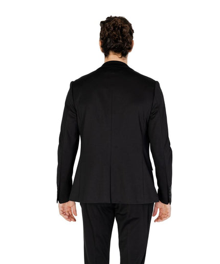 Antony Morato Black Polyester Suit