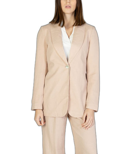 Vero Moda Pink Viscose Suits & Blazer