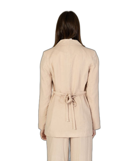 Vero Moda Pink Viscose Suits & Blazer