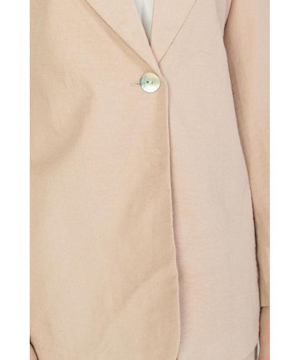 Vero Moda Pink Viscose Suits & Blazer