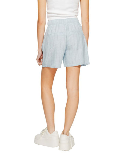 Vero Moda Light Blue Linen Short