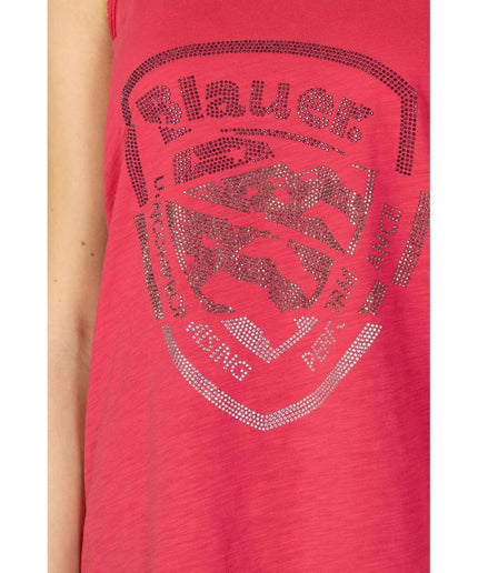 Blauer Pink Cotton Tops & T-Shirt