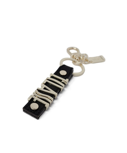 Alviero Martini Prima Classe Black Leather Keychain