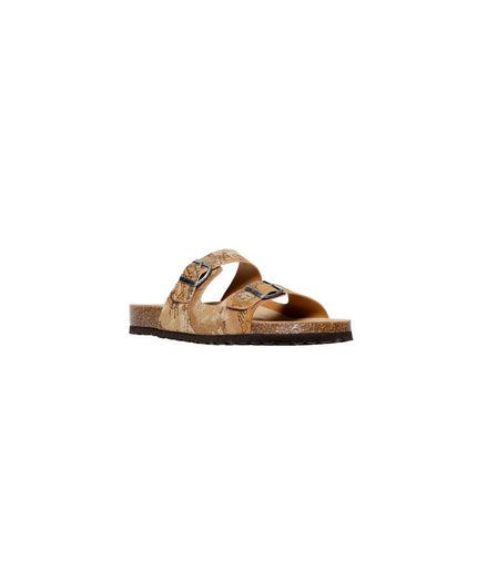 Alviero Martini Prima Classe Beige Textile Sandal