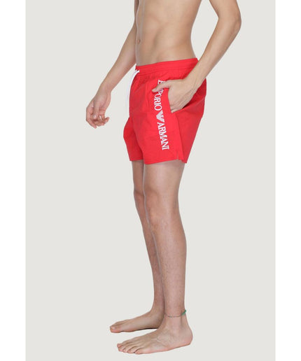 Emporio Armani Underwear Red Polyamide Swimwear