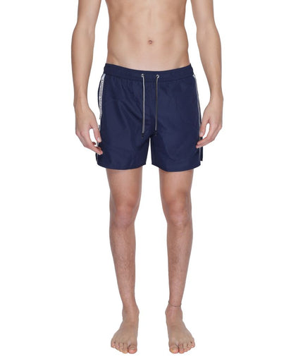 Emporio Armani Underwear Blue Polyester Swimwear