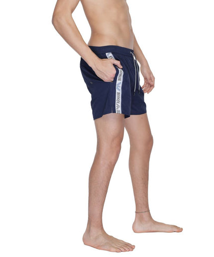 Emporio Armani Underwear Blue Polyester Swimwear