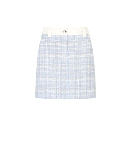 Morgan De Toi Blue Polyester Skirt