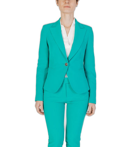 Rinascimento Green Polyester Suits & Blazer