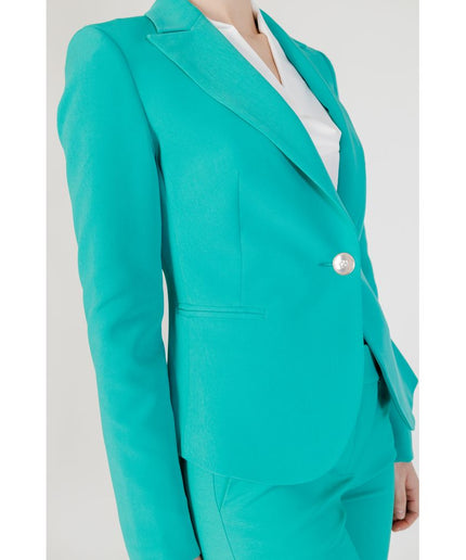 Rinascimento Green Polyester Suits & Blazer