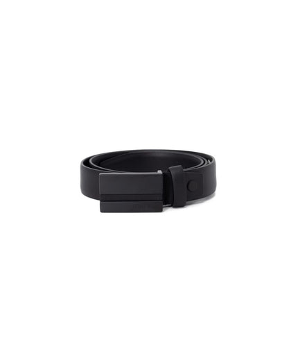 Antony Morato Black Leather Belt