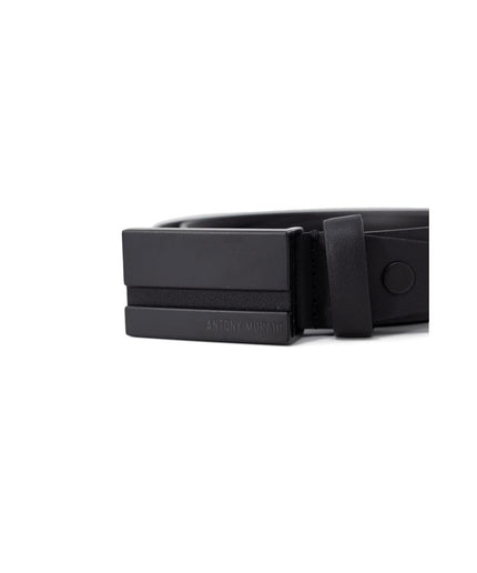 Antony Morato Black Leather Belt