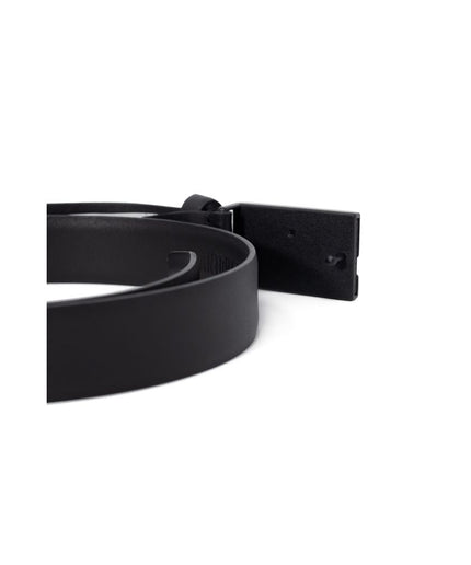 Antony Morato Black Leather Belt