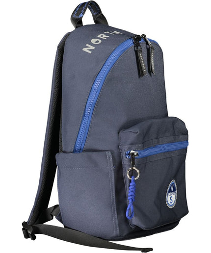 North Sails Blue Polyester Backpack