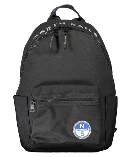 North Sails Black Polyester Backpack