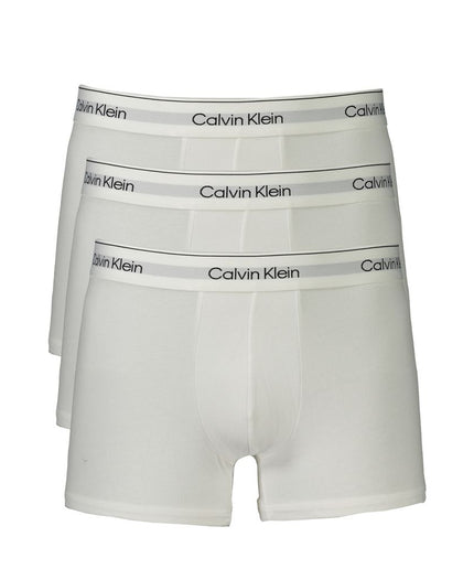 Calvin Klein White Cotton Underwear