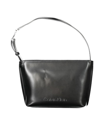 Calvin Klein Black Polyester Handbag