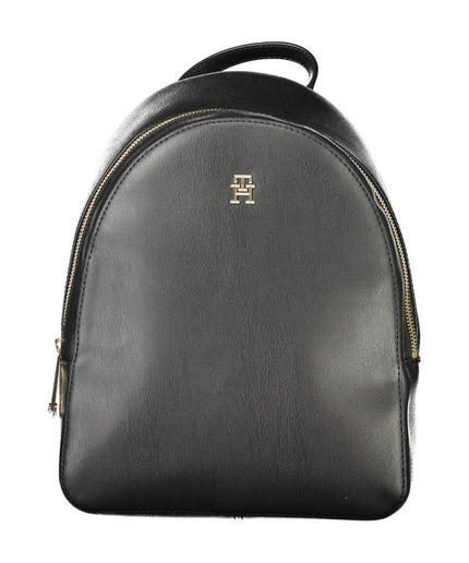 Tommy Hilfiger Black Polyethylene Backpack