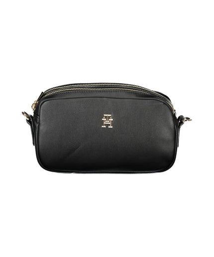 Tommy Hilfiger Black Polyester Handbag