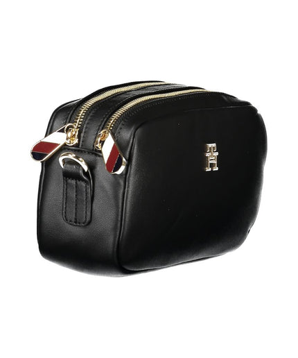 Tommy Hilfiger Black Polyester Handbag