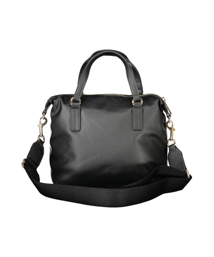 Tommy Hilfiger Black Polyester Handbag